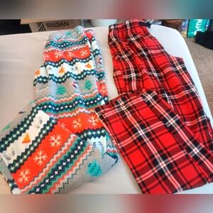 Girls size 14/16, two pair of pajama pants